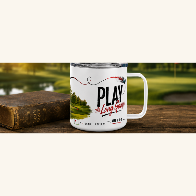 Play the Long Game SS mug front