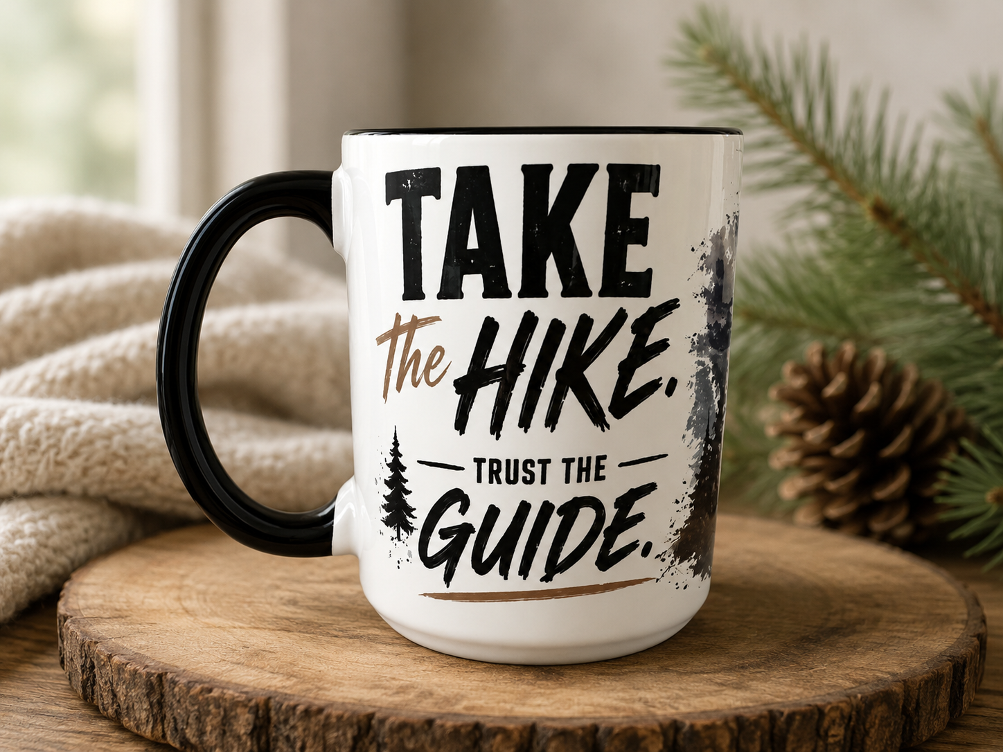 Take the Hike mug front